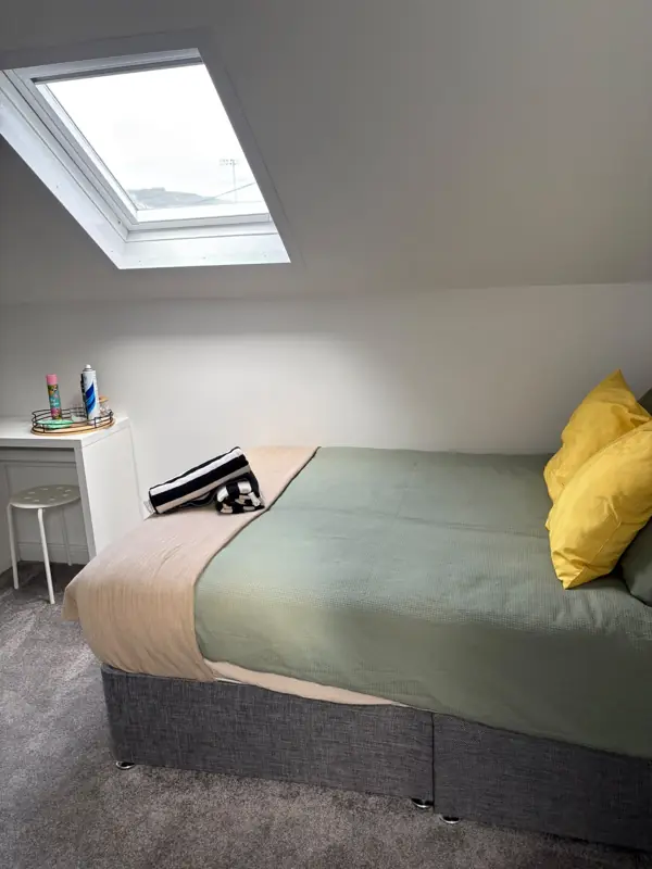 Bedroom reset with clean linen and towels, Belfast